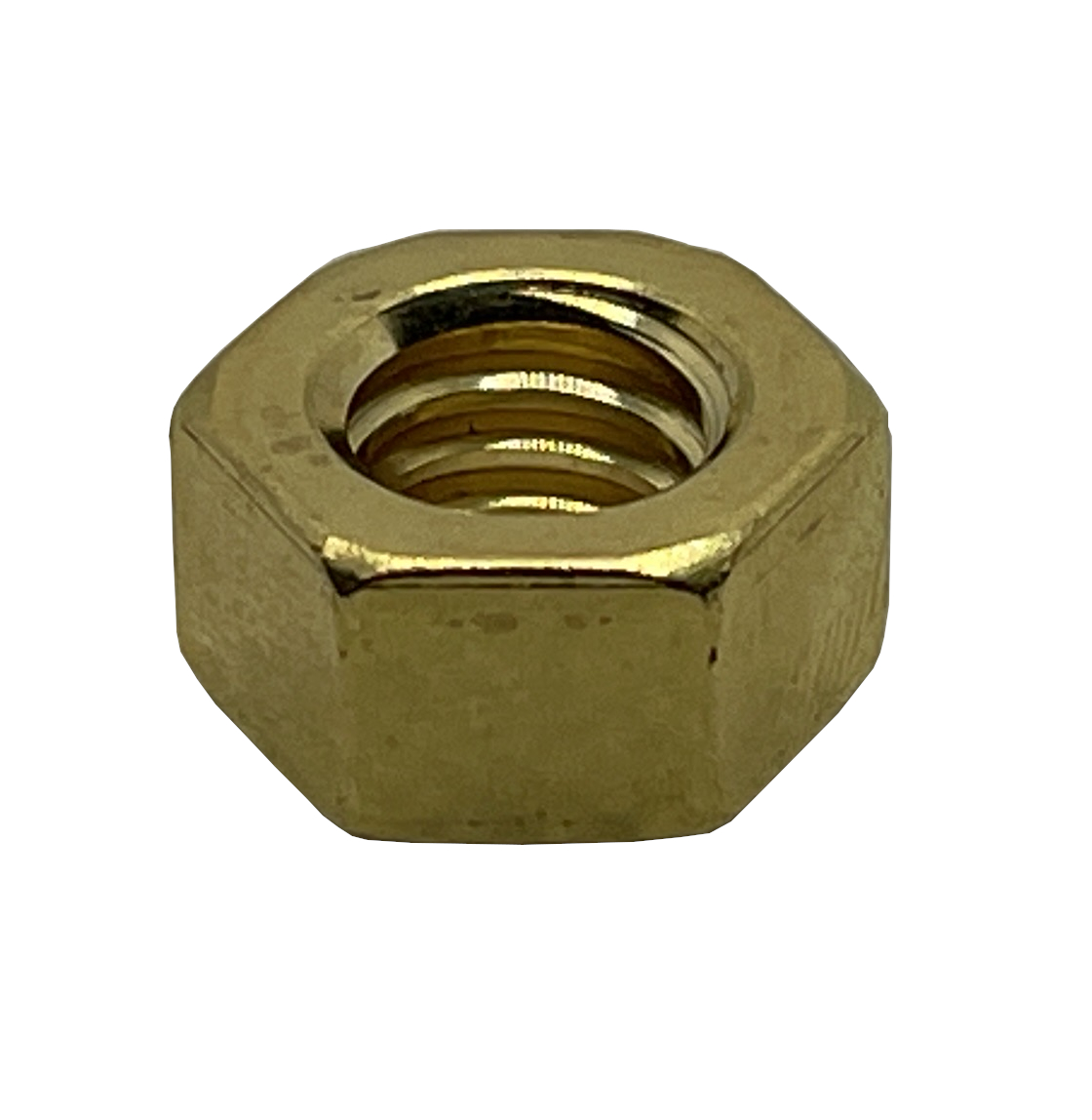 1-64 MACHINE SCREW NUT BRASS